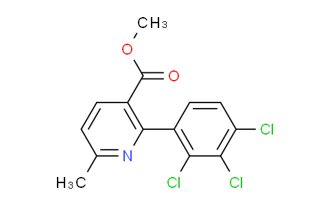 AM30690 | 1361693-77-7 | Methyl 6-methyl-2-(2,3,4-trichlorophenyl)nicotinate