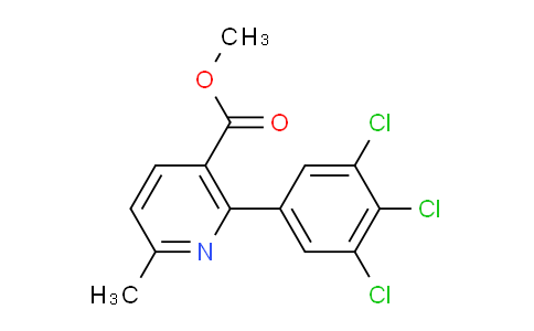 AM30692 | 1361609-38-2 | Methyl 6-methyl-2-(3,4,5-trichlorophenyl)nicotinate