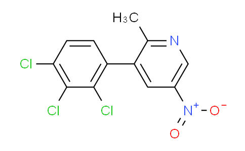 AM30699 | 1361665-88-4 | 2-Methyl-5-nitro-3-(2,3,4-trichlorophenyl)pyridine