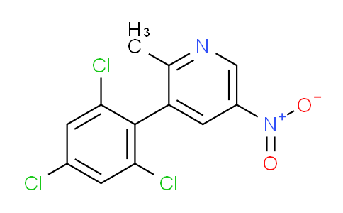 AM30700 | 1361690-33-6 | 2-Methyl-5-nitro-3-(2,4,6-trichlorophenyl)pyridine