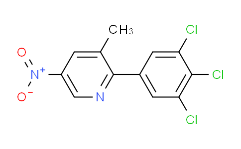 AM30704 | 1361488-04-1 | 3-Methyl-5-nitro-2-(3,4,5-trichlorophenyl)pyridine