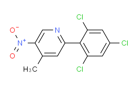 AM30709 | 1361590-33-1 | 4-Methyl-5-nitro-2-(2,4,6-trichlorophenyl)pyridine