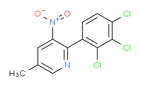 AM30713 | 1361584-78-2 | 5-Methyl-3-nitro-2-(2,3,4-trichlorophenyl)pyridine