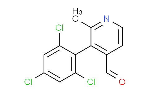 AM30720 | 1361666-13-8 | 2-Methyl-3-(2,4,6-trichlorophenyl)isonicotinaldehyde