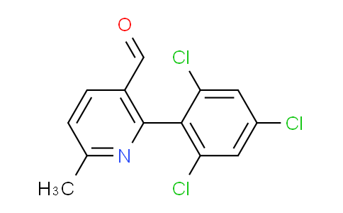 AM30753 | 1361596-92-0 | 6-Methyl-2-(2,4,6-trichlorophenyl)nicotinaldehyde