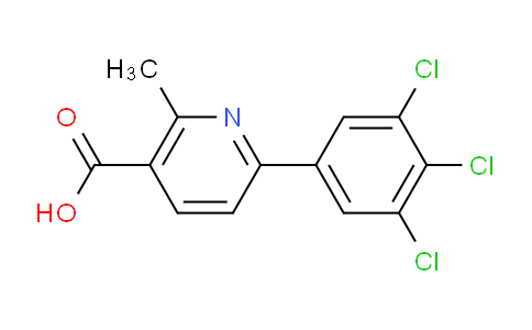 AM30757 | 1361584-30-6 | 2-Methyl-6-(3,4,5-trichlorophenyl)nicotinic acid