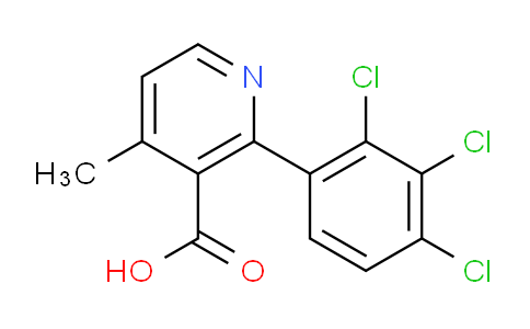 AM30758 | 1361589-88-9 | 4-Methyl-2-(2,3,4-trichlorophenyl)nicotinic acid