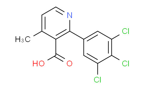 AM30760 | 1361488-53-0 | 4-Methyl-2-(3,4,5-trichlorophenyl)nicotinic acid