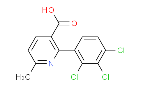AM30764 | 1361612-52-3 | 6-Methyl-2-(2,3,4-trichlorophenyl)nicotinic acid
