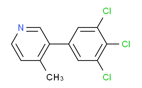 AM30781 | 1361591-07-2 | 4-Methyl-3-(3,4,5-trichlorophenyl)pyridine