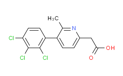 AM30786 | 1361694-80-5 | 2-Methyl-3-(2,3,4-trichlorophenyl)pyridine-6-acetic acid