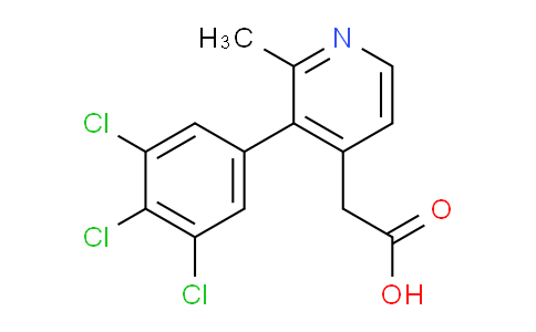AM30789 | 1361488-73-4 | 2-Methyl-3-(3,4,5-trichlorophenyl)pyridine-4-acetic acid
