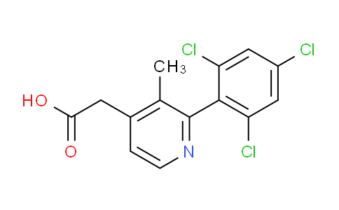 AM30798 | 1361590-11-5 | 3-Methyl-2-(2,4,6-trichlorophenyl)pyridine-4-acetic acid