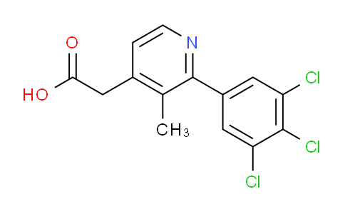 AM30799 | 1361568-17-3 | 3-Methyl-2-(3,4,5-trichlorophenyl)pyridine-4-acetic acid
