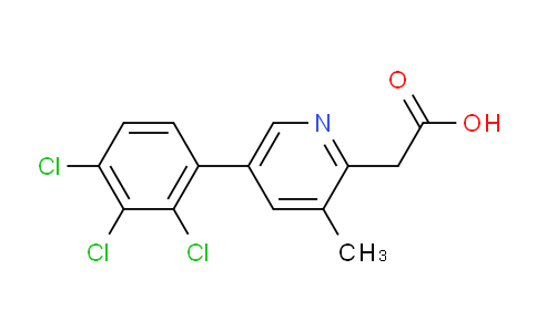 AM30800 | 1361644-59-8 | 3-Methyl-5-(2,3,4-trichlorophenyl)pyridine-2-acetic acid