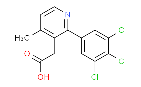 AM30805 | 1361584-59-9 | 4-Methyl-2-(3,4,5-trichlorophenyl)pyridine-3-acetic acid