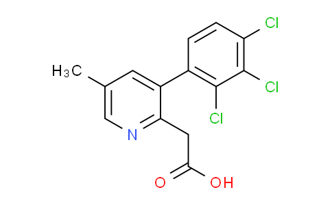 AM30818 | 1361542-93-9 | 5-Methyl-3-(2,3,4-trichlorophenyl)pyridine-2-acetic acid