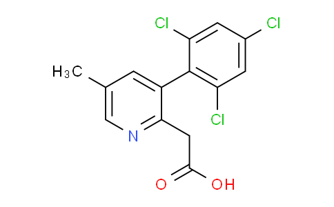 AM30819 | 1361695-25-1 | 5-Methyl-3-(2,4,6-trichlorophenyl)pyridine-2-acetic acid