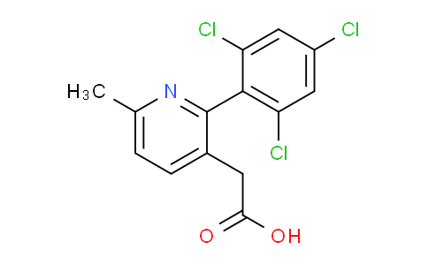AM30822 | 1361532-09-3 | 6-Methyl-2-(2,4,6-trichlorophenyl)pyridine-3-acetic acid