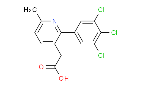 AM30823 | 1361660-45-8 | 6-Methyl-2-(3,4,5-trichlorophenyl)pyridine-3-acetic acid