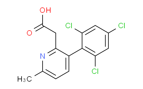 AM30825 | 1361516-01-9 | 6-Methyl-3-(2,4,6-trichlorophenyl)pyridine-2-acetic acid