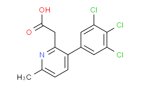 AM30826 | 1361590-22-8 | 6-Methyl-3-(3,4,5-trichlorophenyl)pyridine-2-acetic acid
