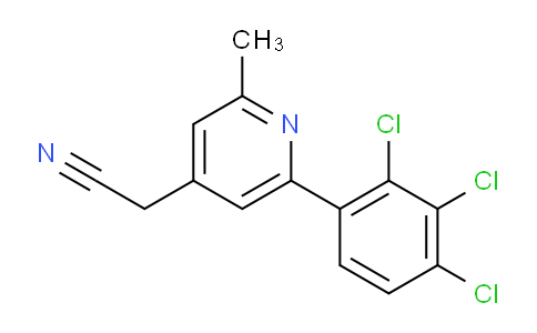 AM30831 | 1361584-64-6 | 2-Methyl-6-(2,3,4-trichlorophenyl)pyridine-4-acetonitrile
