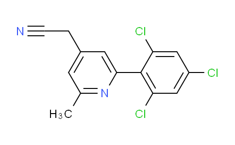 AM30833 | 1361532-16-2 | 2-Methyl-6-(2,4,6-trichlorophenyl)pyridine-4-acetonitrile
