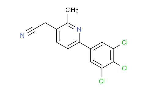 AM30834 | 1361653-52-2 | 2-Methyl-6-(3,4,5-trichlorophenyl)pyridine-3-acetonitrile