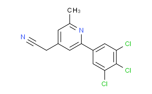 AM30835 | 1361554-65-5 | 2-Methyl-6-(3,4,5-trichlorophenyl)pyridine-4-acetonitrile
