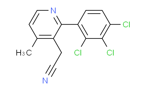 AM30839 | 1361539-84-5 | 4-Methyl-2-(2,3,4-trichlorophenyl)pyridine-3-acetonitrile