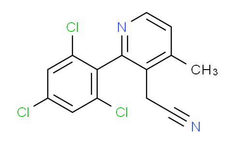 AM30840 | 1361543-04-5 | 4-Methyl-2-(2,4,6-trichlorophenyl)pyridine-3-acetonitrile