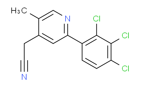 AM30843 | 1361644-68-9 | 5-Methyl-2-(2,3,4-trichlorophenyl)pyridine-4-acetonitrile