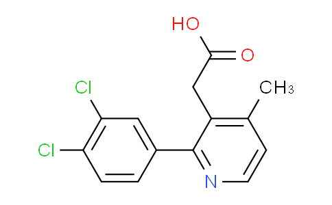 AM30956 | 1361686-10-3 | 2-(3,4-Dichlorophenyl)-4-methylpyridine-3-acetic acid