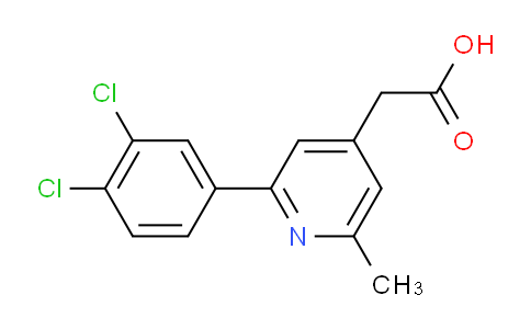 AM30960 | 1361644-93-0 | 2-(3,4-Dichlorophenyl)-6-methylpyridine-4-acetic acid