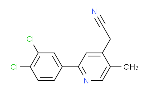 AM30966 | 1361547-83-2 | 2-(3,4-Dichlorophenyl)-5-methylpyridine-4-acetonitrile
