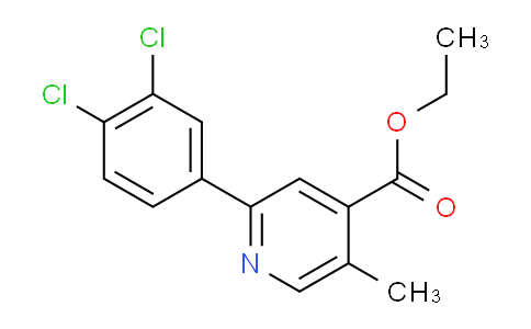 AM30980 | 1361686-45-4 | Ethyl 2-(3,4-dichlorophenyl)-5-methylisonicotinate