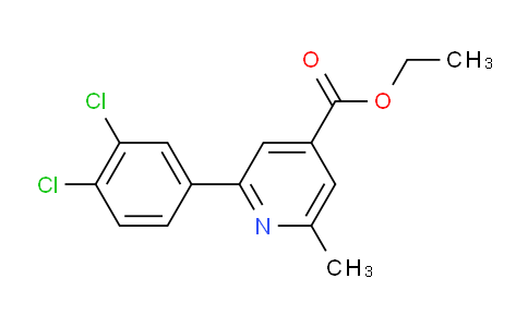 AM30981 | 1361472-47-0 | Ethyl 2-(3,4-dichlorophenyl)-6-methylisonicotinate