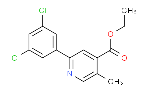 AM30994 | 1361475-32-2 | Ethyl 2-(3,5-dichlorophenyl)-5-methylisonicotinate