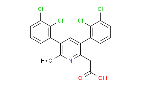 AM31020 | 1361825-42-4 | 3,5-Bis(2,3-dichlorophenyl)-6-methylpyridine-2-acetic acid