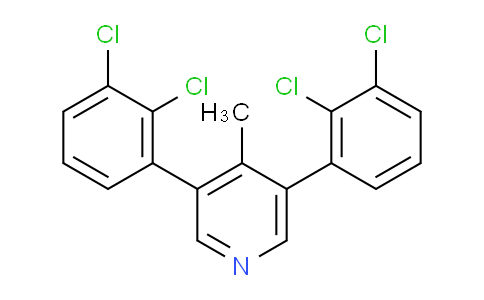 3,5-Bis(2,3-dichlorophenyl)-4-methylpyridine