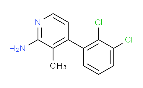 2-Amino-4-(2,3-dichlorophenyl)-3-methylpyridine
