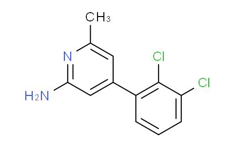2-Amino-4-(2,3-dichlorophenyl)-6-methylpyridine