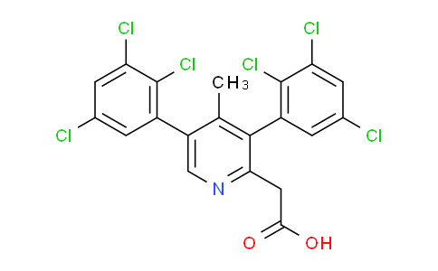 AM31041 | 1361686-13-6 | 3,5-Bis(2,3,5-trichlorophenyl)-4-methylpyridine-2-acetic acid