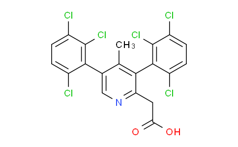 AM31043 | 1361541-32-3 | 3,5-Bis(2,3,6-trichlorophenyl)-4-methylpyridine-2-acetic acid