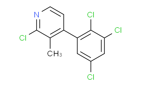 2-Chloro-3-methyl-4-(2,3,5-trichlorophenyl)pyridine