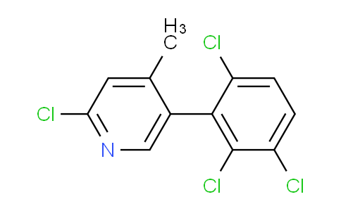2-Chloro-4-methyl-5-(2,3,6-trichlorophenyl)pyridine