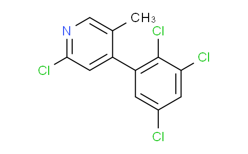 2-Chloro-5-methyl-4-(2,3,5-trichlorophenyl)pyridine