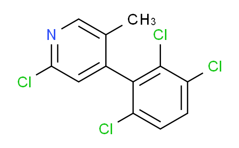 2-Chloro-5-methyl-4-(2,3,6-trichlorophenyl)pyridine