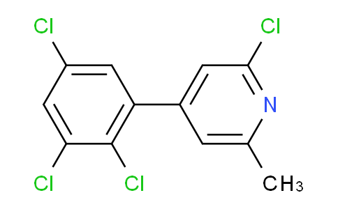 2-Chloro-6-methyl-4-(2,3,5-trichlorophenyl)pyridine